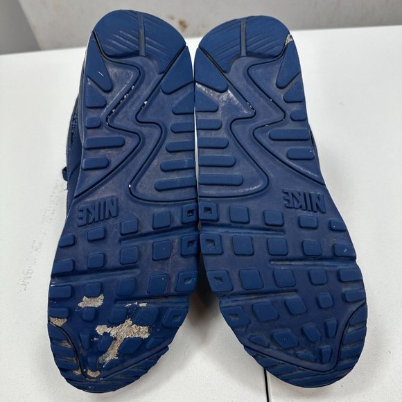 Nike Air Max 90 Navy Blue Shoes Sneakers Size US 8 Casual Outdoor Comfort Y2K - Picture 11 of 11